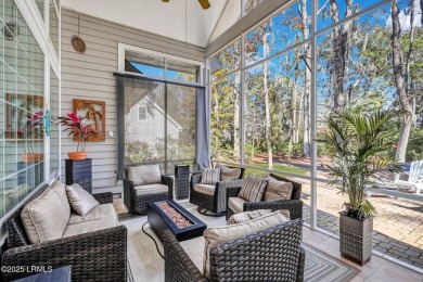 Beautiful one-level living with open, vaulted floor plan perfect on Callawassie Island Club in South Carolina - for sale on GolfHomes.com, golf home, golf lot