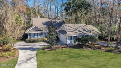 Beautiful one-level living with open, vaulted floor plan perfect on Callawassie Island Club in South Carolina - for sale on GolfHomes.com, golf home, golf lot
