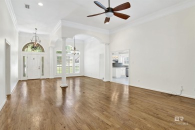 Traditional one-level brick home situated on a small cul-de-sac on TimberCreek Golf Club in Alabama - for sale on GolfHomes.com, golf home, golf lot