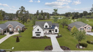 This custom-built home located on the fairway of #16 golf course on Taberna Country Club in North Carolina - for sale on GolfHomes.com, golf home, golf lot