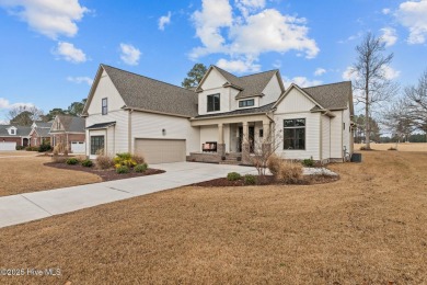 This custom-built home located on the fairway of #16 golf course on Taberna Country Club in North Carolina - for sale on GolfHomes.com, golf home, golf lot