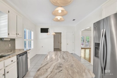 Traditional one-level brick home situated on a small cul-de-sac on TimberCreek Golf Club in Alabama - for sale on GolfHomes.com, golf home, golf lot