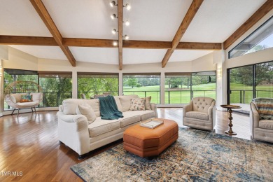 This beautifully renovated home is located on the 6th green of on Country Club of Bristol in Tennessee - for sale on GolfHomes.com, golf home, golf lot