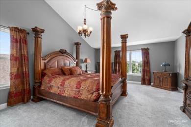 Meticulously maintained home with loft & inground Pool, this one on Carillon Lakes 3 Hole Course in Illinois - for sale on GolfHomes.com, golf home, golf lot