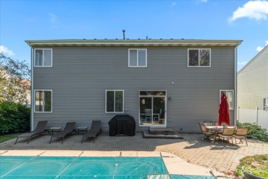Meticulously maintained home with loft & inground Pool, this one on Carillon Lakes 3 Hole Course in Illinois - for sale on GolfHomes.com, golf home, golf lot