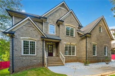 Discover this STUNNING 4-sided brick home located within the on Heritage Golf Links in Georgia - for sale on GolfHomes.com, golf home, golf lot