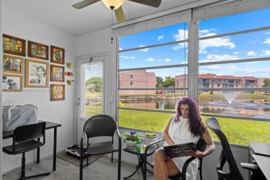 Spectacular remodeled first-floor condo with stunning lake view on Sunrise Lakes Phase III in Florida - for sale on GolfHomes.com, golf home, golf lot