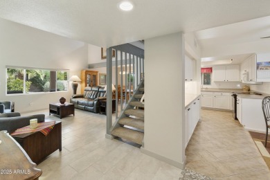 Beautifully updated Gila floor plan on a premium corner lot in on Sun Lakes Country Club in Arizona - for sale on GolfHomes.com, golf home, golf lot