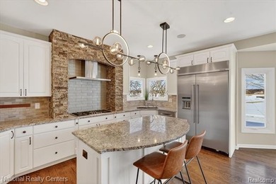 Welcome to this stunning, renovated golf course estate located on Prestwick Village Golf Club in Michigan - for sale on GolfHomes.com, golf home, golf lot