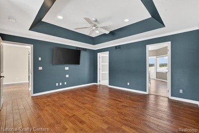 Welcome to this stunning, renovated golf course estate located on Prestwick Village Golf Club in Michigan - for sale on GolfHomes.com, golf home, golf lot