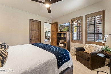 Step inside this enchanting Mountain Cottage, gracefully on Clear Creek Tahoe in Nevada - for sale on GolfHomes.com, golf home, golf lot