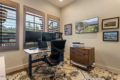 Step inside this enchanting Mountain Cottage, gracefully on Clear Creek Tahoe in Nevada - for sale on GolfHomes.com, golf home, golf lot