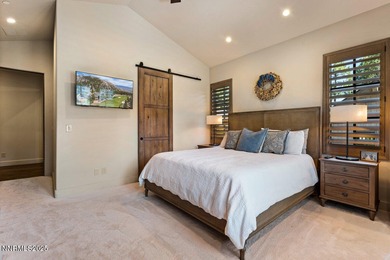 Step inside this enchanting Mountain Cottage, gracefully on Clear Creek Tahoe in Nevada - for sale on GolfHomes.com, golf home, golf lot