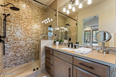 Step inside this enchanting Mountain Cottage, gracefully on Clear Creek Tahoe in Nevada - for sale on GolfHomes.com, golf home, golf lot