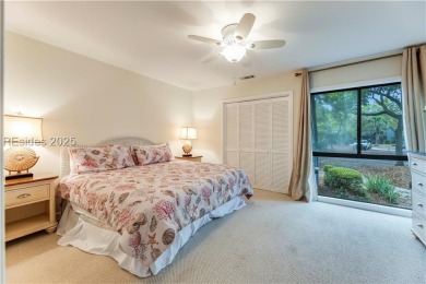 Freshly painted with new LVP and brand-new carpet in June 2023 on Palmetto Dunes Golf Course and Resort in South Carolina - for sale on GolfHomes.com, golf home, golf lot