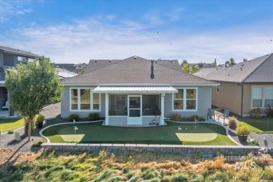 Stunning home on the 17th fairway of Red Hawk golf course! A on Hunters Point Golf Club in Idaho - for sale on GolfHomes.com, golf home, golf lot