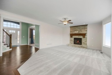 Beautiful 2-story home on Tee Box 12 of the Shawnee Country Club on Shawnee Golf and Country Club in Kansas - for sale on GolfHomes.com, golf home, golf lot