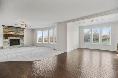 Beautiful 2-story home on Tee Box 12 of the Shawnee Country Club on Shawnee Golf and Country Club in Kansas - for sale on GolfHomes.com, golf home, golf lot