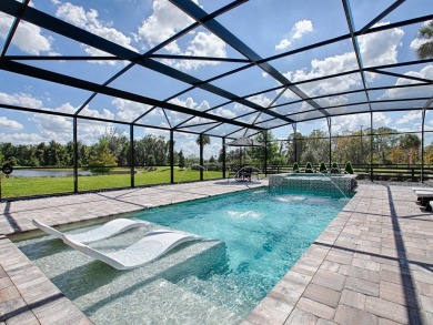 STUNNING 3/2 EXPANDED IRIS DESIGNER with SALT WATER HEATED POOL on Pennbrooke Fairways in Florida - for sale on GolfHomes.com, golf home, golf lot