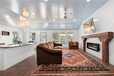 Beautiful stone-adorned home located on a huge lot in the highly on Lago Vista Golf Club in Texas - for sale on GolfHomes.com, golf home, golf lot