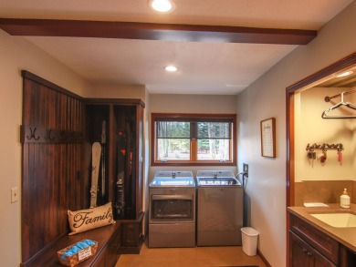 Peaceful and private, this entirely renovated home where no on Crystal Mountain Golf Course in Michigan - for sale on GolfHomes.com, golf home, golf lot