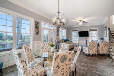 A stunning home situated directly on the Intracoastal Waterway on Myrtlewood Golf Course and Club  in South Carolina - for sale on GolfHomes.com, golf home, golf lot