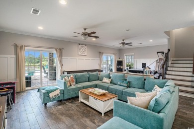 A stunning home situated directly on the Intracoastal Waterway on Myrtlewood Golf Course and Club  in South Carolina - for sale on GolfHomes.com, golf home, golf lot