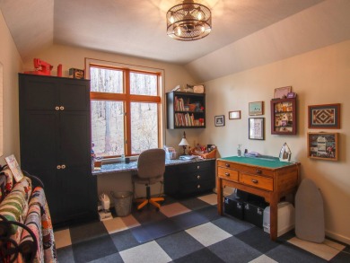 Peaceful and private, this entirely renovated home where no on Crystal Mountain Golf Course in Michigan - for sale on GolfHomes.com, golf home, golf lot