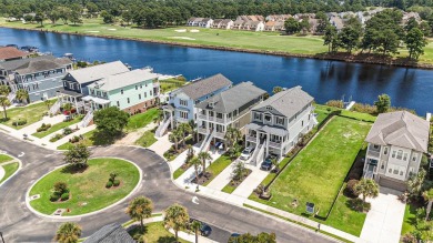 A stunning home situated directly on the Intracoastal Waterway on Myrtlewood Golf Course and Club  in South Carolina - for sale on GolfHomes.com, golf home, golf lot