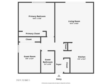 Beautifully maintained end unit condo located in a guard-gated on Scottsdale Shadows in Arizona - for sale on GolfHomes.com, golf home, golf lot