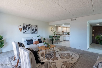 Beautifully maintained end unit condo located in a guard-gated on Scottsdale Shadows in Arizona - for sale on GolfHomes.com, golf home, golf lot