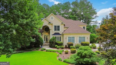 Welcome to 3243 Chipping Wood Drive-an elegant 4-bedroom, 4 on Alpharetta Athletic Club East in Georgia - for sale on GolfHomes.com, golf home, golf lot