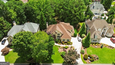 Welcome to 3243 Chipping Wood Drive-an elegant 4-bedroom, 4 on Alpharetta Athletic Club East in Georgia - for sale on GolfHomes.com, golf home, golf lot