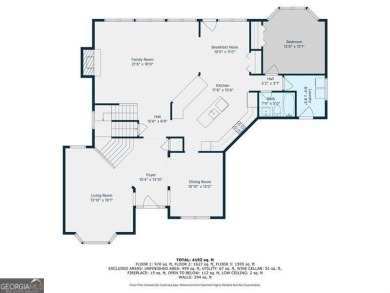 Welcome to this STUNNING 5-bedroom, 4-bathroom home ideally on Canongate At Olde Atlanta Golf Club in Georgia - for sale on GolfHomes.com, golf home, golf lot