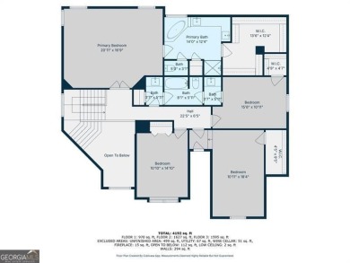 Welcome to this STUNNING 5-bedroom, 4-bathroom home ideally on Canongate At Olde Atlanta Golf Club in Georgia - for sale on GolfHomes.com, golf home, golf lot