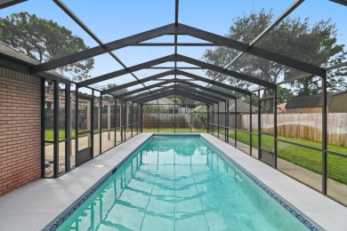 Custom built one owner home - this solid brick home offers on Indian Bayou Golf and Country Club in Florida - for sale on GolfHomes.com, golf home, golf lot