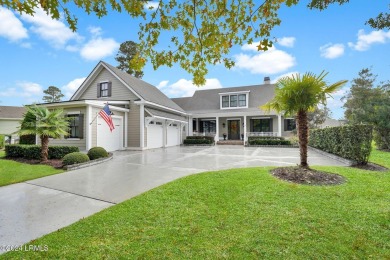 This spectacular 4BD/4BA home in Hampton Hall sits on a quiet on Hampton Hall Club in South Carolina - for sale on GolfHomes.com, golf home, golf lot