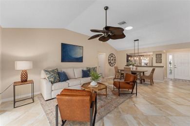 Discover your new dream home in this stunning 3 bedroom, 2 on The Links of Spruce Creek in Florida - for sale on GolfHomes.com, golf home, golf lot