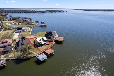 Wonderful water views, water depth and space of home in on Pinnacle Golf and Boat Club in Texas - for sale on GolfHomes.com, golf home, golf lot