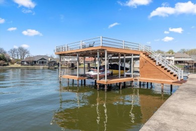 Wonderful water views, water depth and space of home in on Pinnacle Golf and Boat Club in Texas - for sale on GolfHomes.com, golf home, golf lot