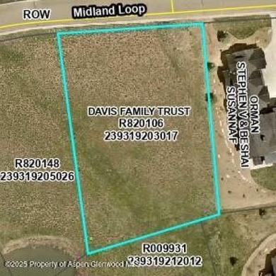 This exceptional flat lot provides an easy build opportunity on Aspen Glen Club in Colorado - for sale on GolfHomes.com, golf home, golf lot