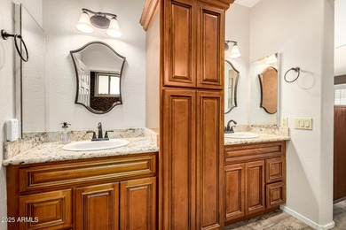 Timeless, BRICK PAVED DRIVEWAY leads you to this LOVELY, move-in on Oakwood Golf Club  in Arizona - for sale on GolfHomes.com, golf home, golf lot