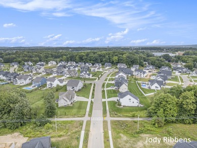 Discover your dream home in this stylish, modern farmhouse on a on Railside Golf Club in Michigan - for sale on GolfHomes.com, golf home, golf lot