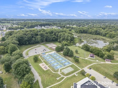 Discover your dream home in this stylish, modern farmhouse on a on Railside Golf Club in Michigan - for sale on GolfHomes.com, golf home, golf lot