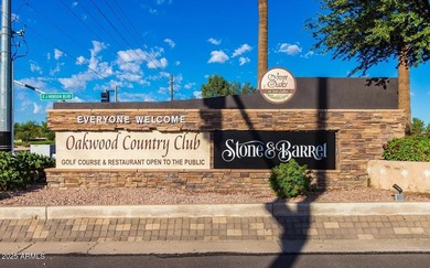 Timeless, BRICK PAVED DRIVEWAY leads you to this LOVELY, move-in on Oakwood Golf Club  in Arizona - for sale on GolfHomes.com, golf home, golf lot