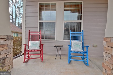 Rare cul-de-sac ranch with covered patio in Summergrove. Located on Summergrove Golf Club in Georgia - for sale on GolfHomes.com, golf home, golf lot