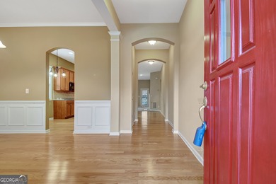 Rare cul-de-sac ranch with covered patio in Summergrove. Located on Summergrove Golf Club in Georgia - for sale on GolfHomes.com, golf home, golf lot