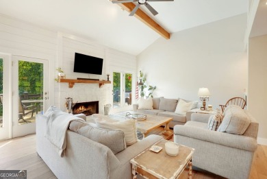 Updated 4BD/3.5BA, 2,928 sqft golf-front cottage in The Orchard on The Orchard Golf and Country Club in Georgia - for sale on GolfHomes.com, golf home, golf lot