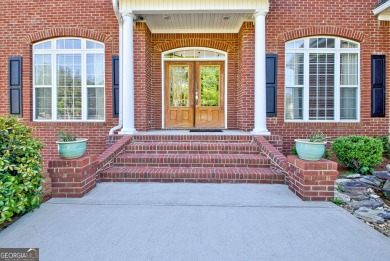 Welcome to this stunning 4-side brick home nestled in the highly on Canongate On White Oak Golf Course in Georgia - for sale on GolfHomes.com, golf home, golf lot