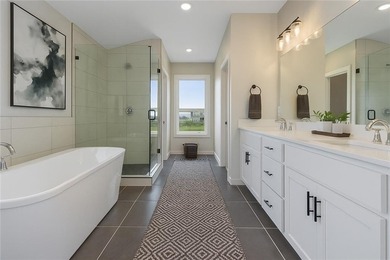 Introducing *Lexington,* an epitome of luxury and functionality on Heritage Park Golf Course in Kansas - for sale on GolfHomes.com, golf home, golf lot